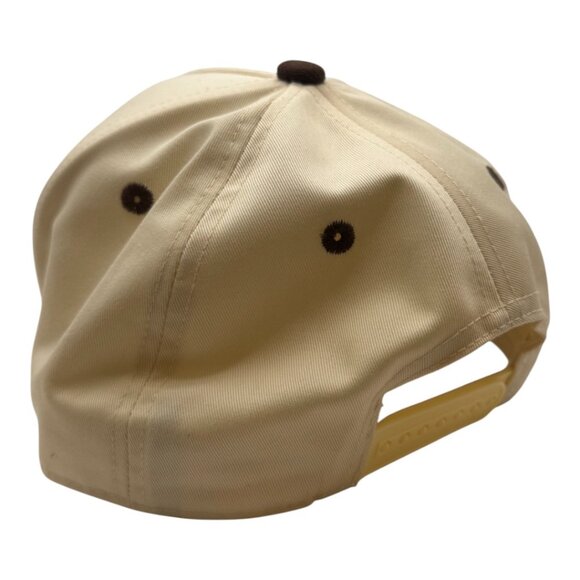 Brownie the Elf Embroidered Hat | Cream & Brown Snapback - Picture 2 of 2